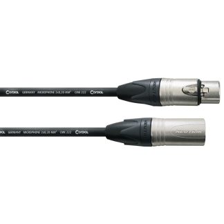 Kábel Cordial xlr-xlr neutric 3pin 7,5m - Prenájom