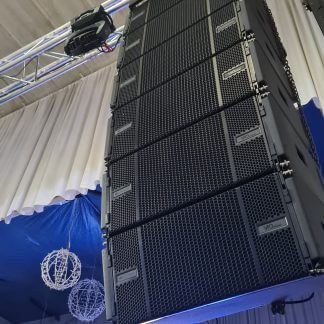 Set 6+6 Vio L1610 + 8 Bass Vio S118r pre 3500 ľudí - Prenájom