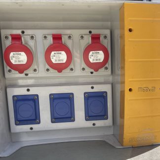 Rozvodňa Scame 63A 5pin - 3x32A+3x16A zás. - Prenájom
